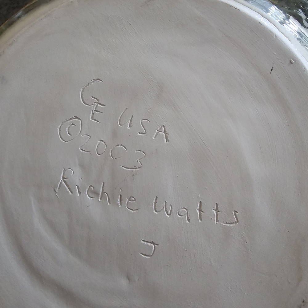 Good Earth Richie Watts Set Of Two Dinner Plates - Picture 4 of 7